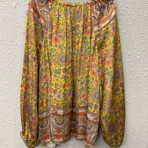 Floral Bohemian Blouse